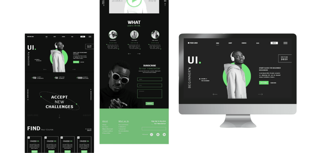 jojo collab website - website on all devices